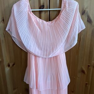Pink Tiered Dress size small
